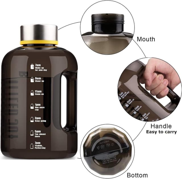 Detalle 2 de VENNERLI Trinkflasche 2,5 L Schwarz