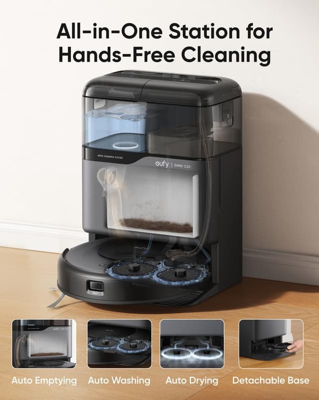 Thumbnail 3 de eufy Omni C20 7,000 Pa robot vacuum