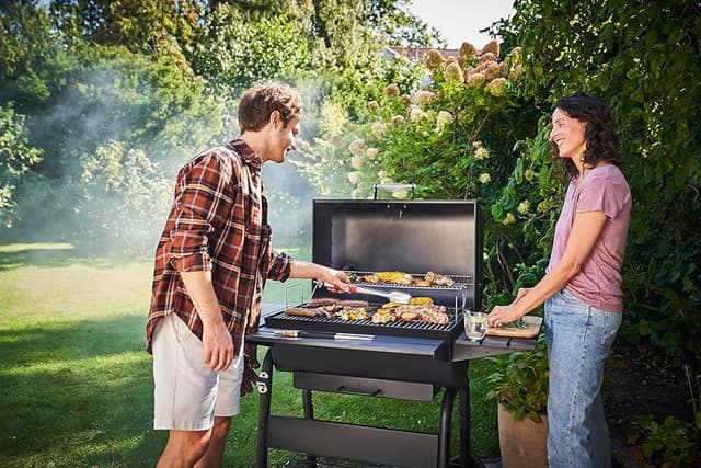 Thumbnail 4 de Char-Broil Barbacoa a Carbón L 🔥 Rejilla ajustable y extensible