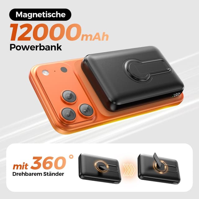 Thumbnail 4 de Magnetische Power Bank 12000mAh