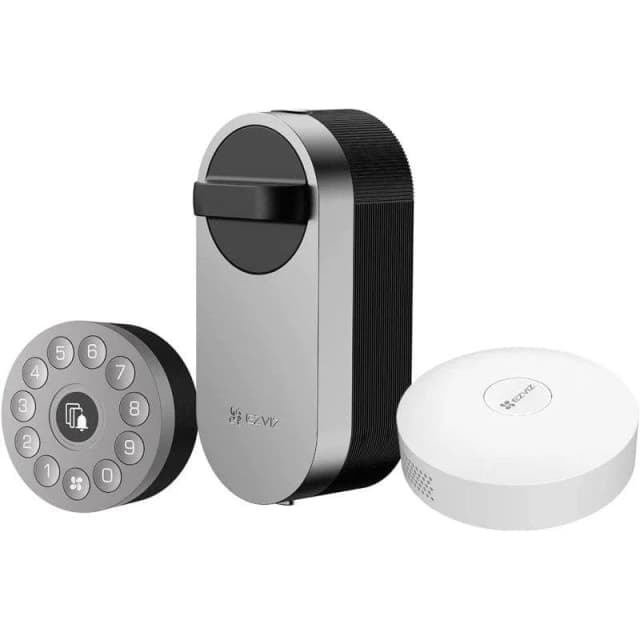 Imagen de EZVIZ DL01S Kit Cerradura Inteligente 🔒 con Teclado y Gateway en OfertitasTOP