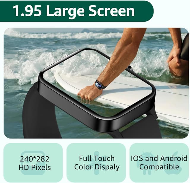 Thumbnail 1 de ASWEE Smart Watch with Calls and Health Tracking