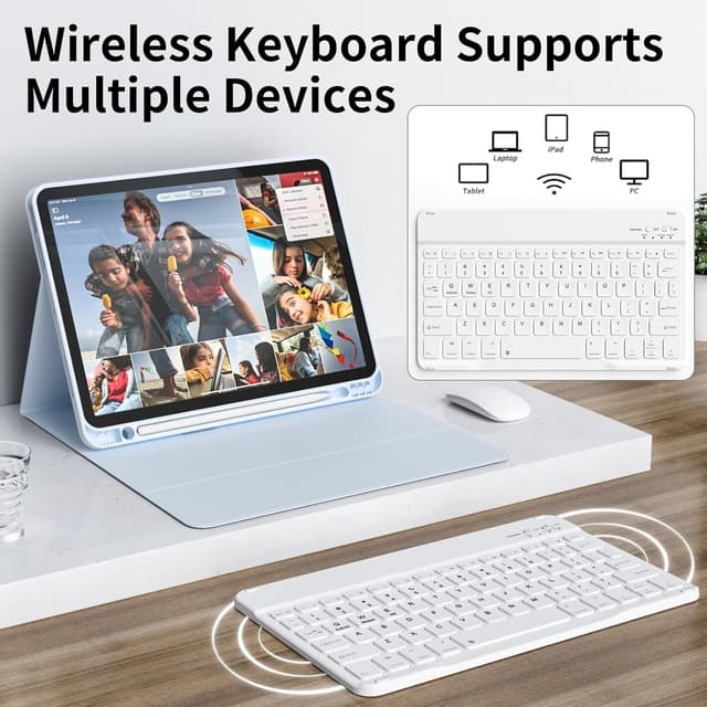 Thumbnail 3 de KVTVOU Keyboard Case for iPad 11th Gen A16 2025
