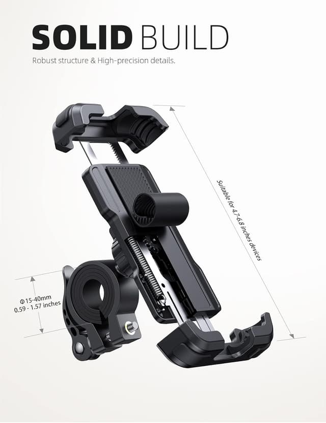 Thumbnail 5 de Lamicall BP03 360° Bike Phone Holder