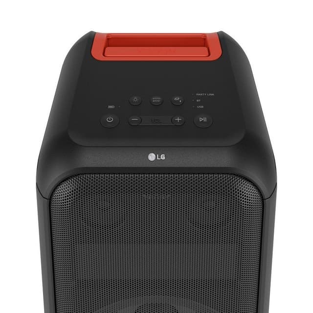 Detalle de LG XBOOM XL7S altavoz portátil Bluetooth de 2 vías con LED y potencia de 250W (negro)