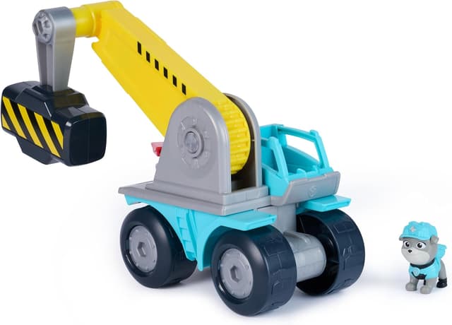 Detalle de Rubble & Crew Véhicule de démolition Molly (Motor) – voiture figurine Pat Patrouille à collectionner