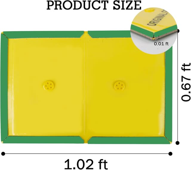 Detalle 2 de Colpart 15Pack sticky glue trap pads – foldable pest sticky boards for indoor use
