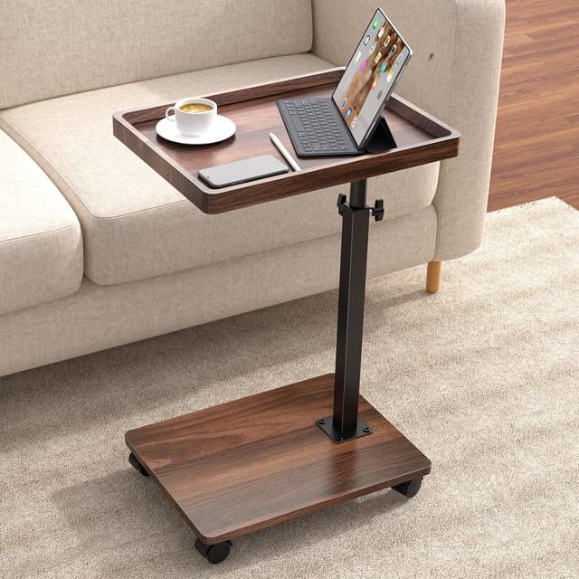 Imagen de C Shaped Side Table 360° Swivel en OfertitasTOP