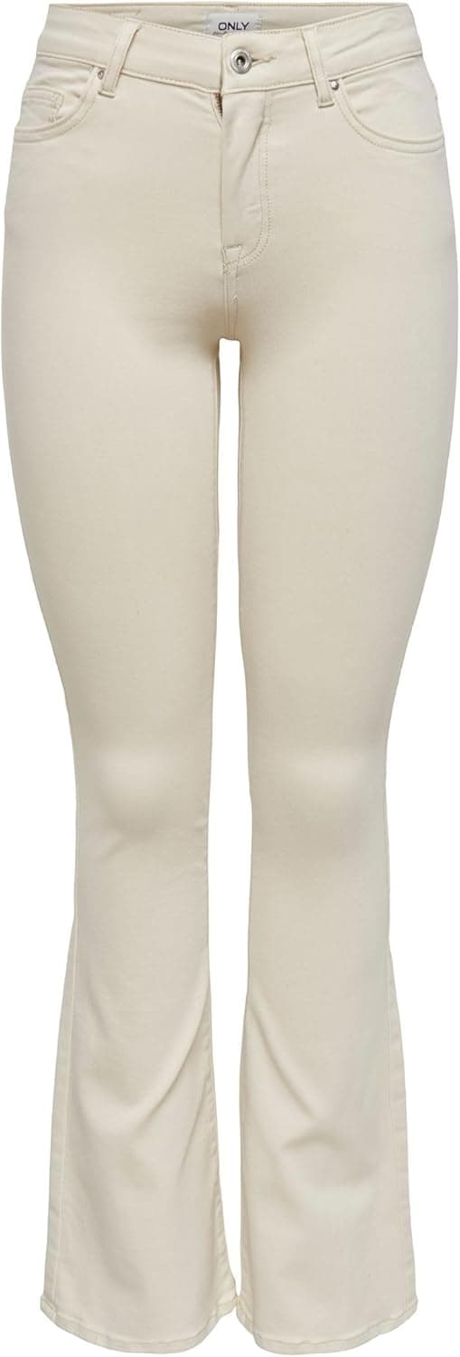 Detalle de Jeans donna Only Onlblush Life Mid Flared DNM Tai467 Noos
