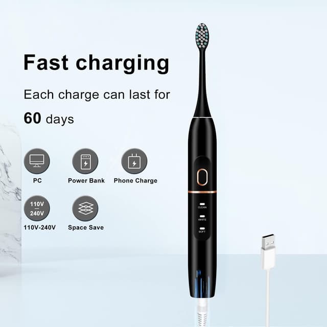 Thumbnail 5 de Kingheroes Electric Toothbrush Set with 42,000 VPM ⚡