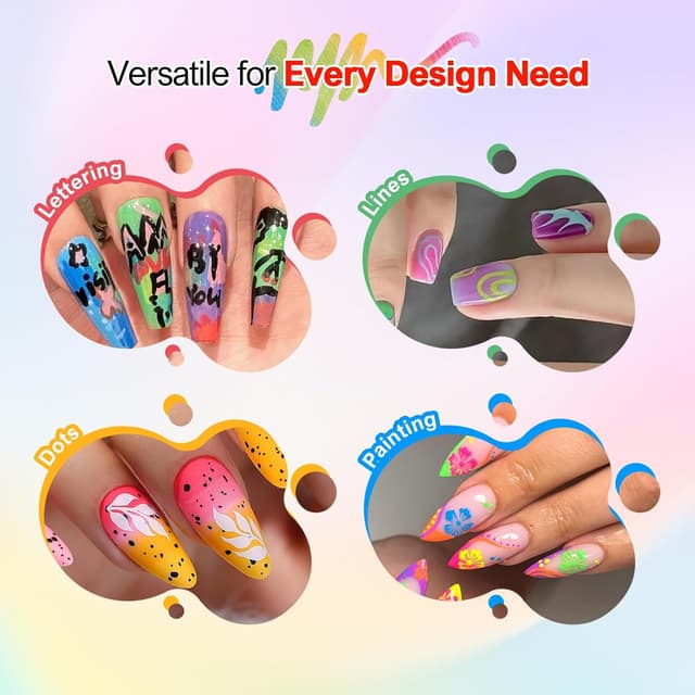 Thumbnail 4 de Nagelkunststifte 12er Doppelspitze für 3D-Design