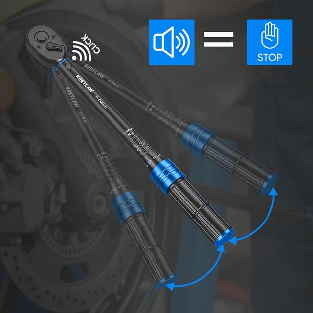 Thumbnail 5 de KRETLAW 3/8" Torque Wrench Set 30PCs