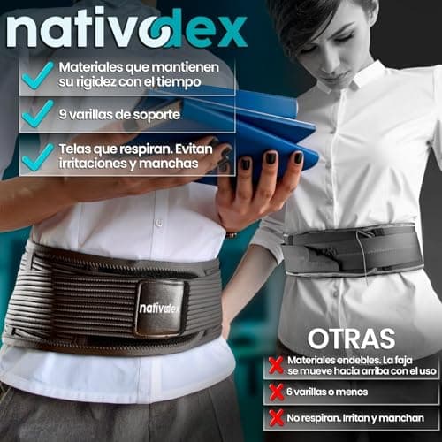 Thumbnail 2 de NativoDex Faja Lumbar L