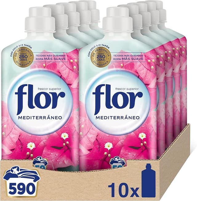 Thumbnail 6 de Nenuco Flor Suavizante Ropa Concentrado, 590 Dosis, 1L x10