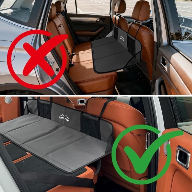 Detalle 2 de ONTYZZ Nicht-aufblasbare Auto-Camping-Matratze für SUV & Rücksitze (klappbar, tragbar)