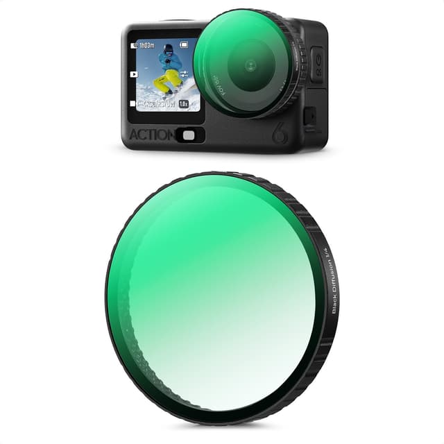 Thumbnail 6 de K&F CONCEPT ND&PL Filter-Set für DJI Osmo Action 6 (4er-Pack: ND8/PL bis ND64/PL)