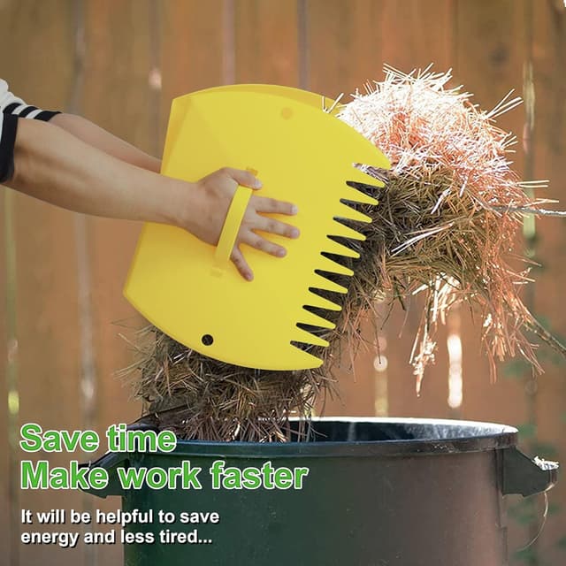 Thumbnail 5 de GardenHOME - Rastrillos para Hojas Amarillos 🍂 (2 Unidades)