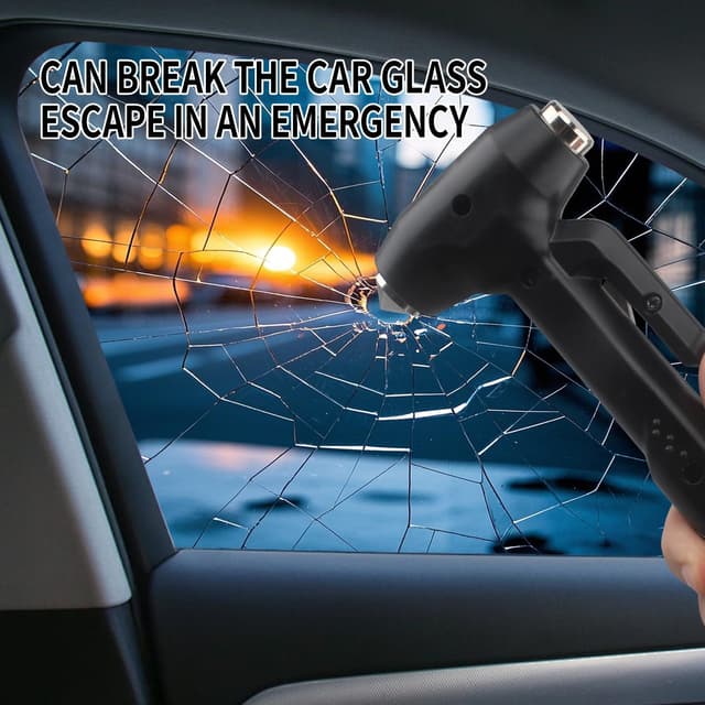 Detalle 1 de Wetado Car Safety Hammer Set, 2-in-1