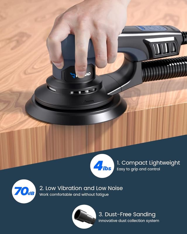 Thumbnail 1 de RAYBAO Random Orbital Sander 150mm