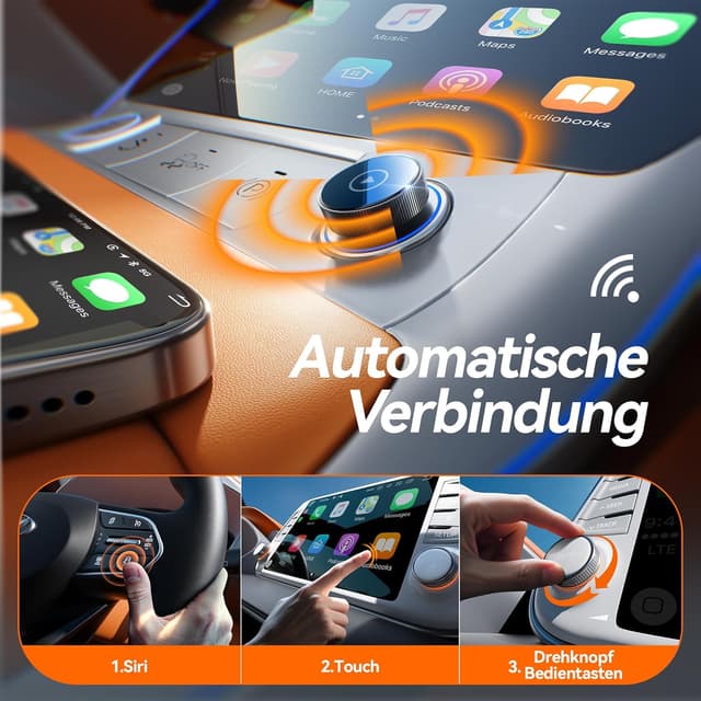 Detalle de Cleviton 2. Generation Wireless CarPlay Adapter