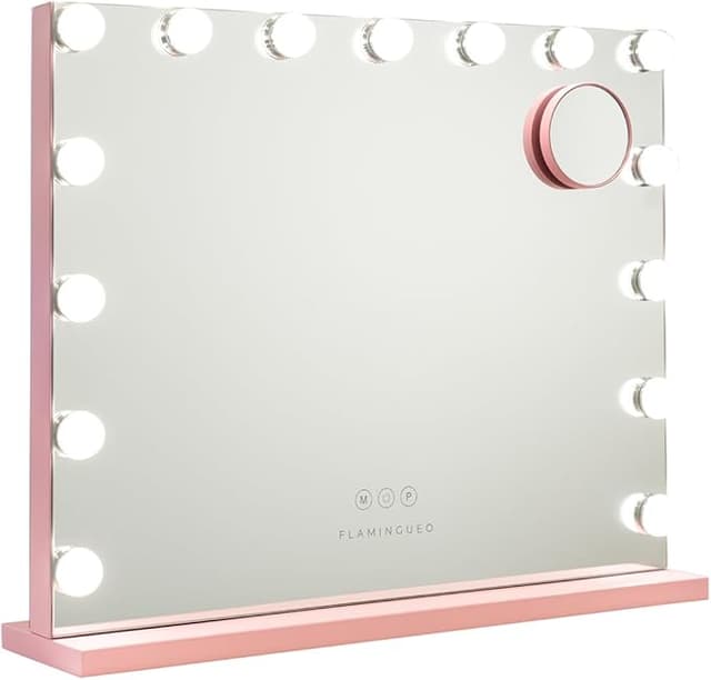 Imagen de Flamingueo Espejo de Maquillaje con Luz LED en OfertitasTOP