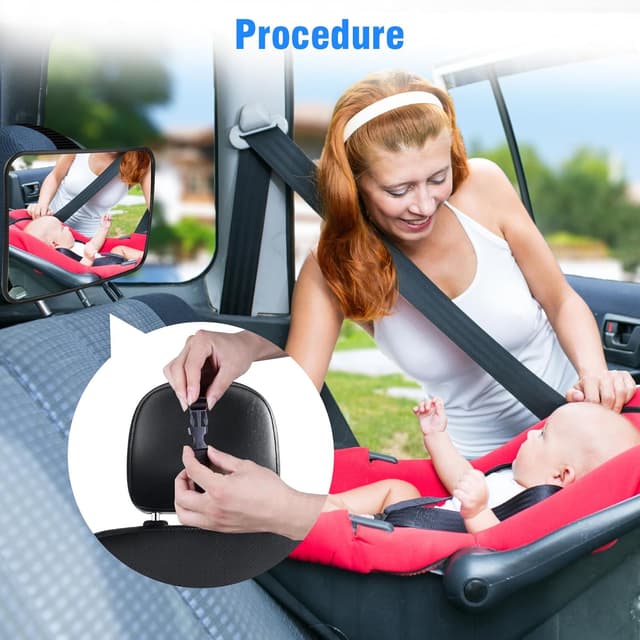 Detalle 2 de NEUTYPECHIC Espejo Coche Bebé