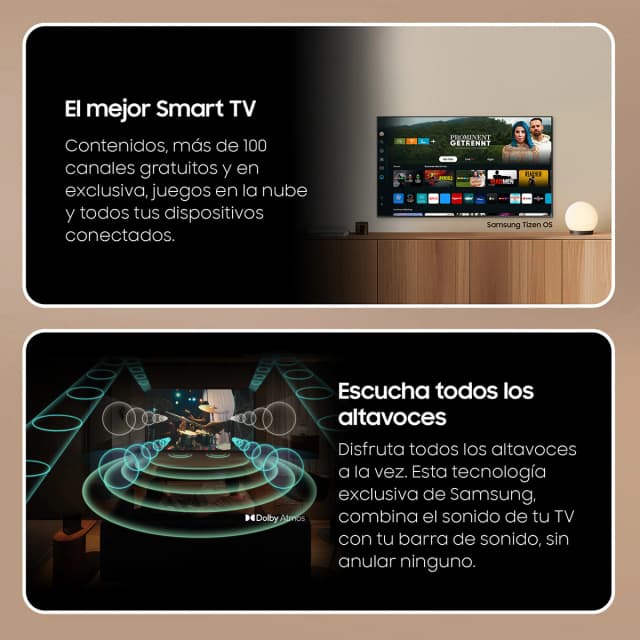 Thumbnail 4 de Samsung TQ85Q80DATXXC TV QLED 85" UHD 4K