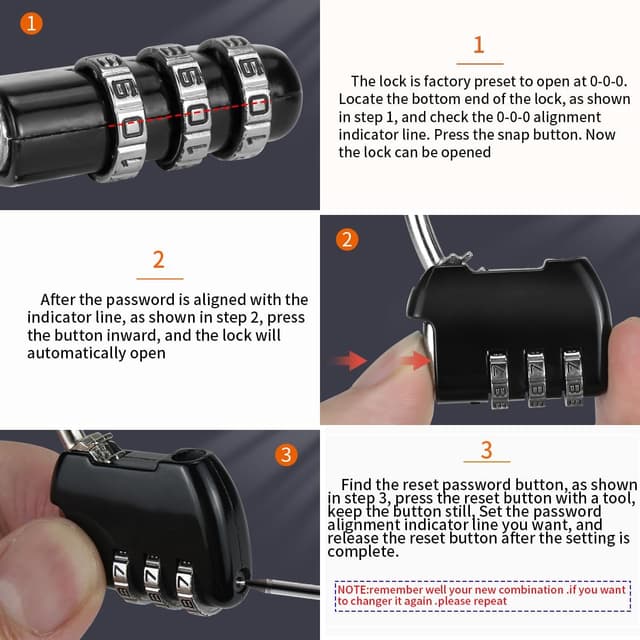 Thumbnail 5 de JUGREAT Fireproof Hanger Safe Bag with Lock