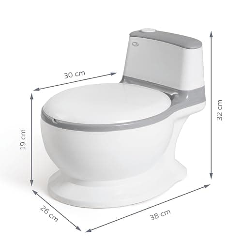 Detalle de MS BabyWorld Orinal infantil Potty con cubeta extraíble y base antideslizante