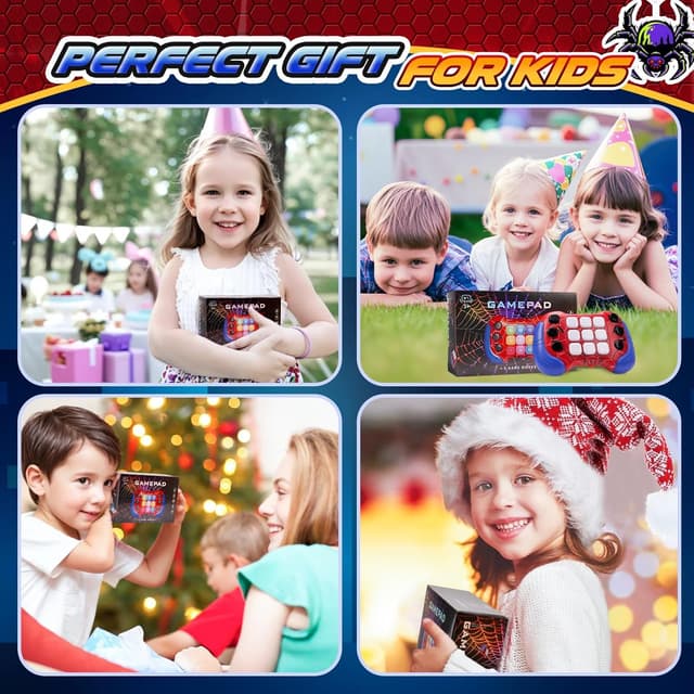 Thumbnail 5 de Spider Push Pop Fidget Toy for Ages 6–9