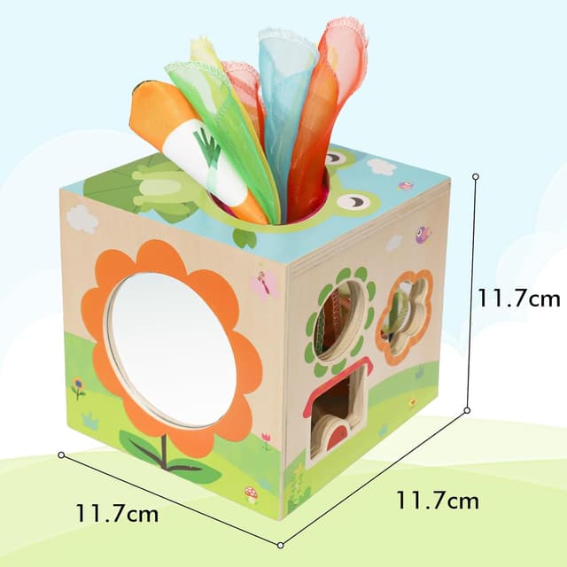 Thumbnail 5 de LZDMY Montessori Tücherbox 12-in-1 Würfel