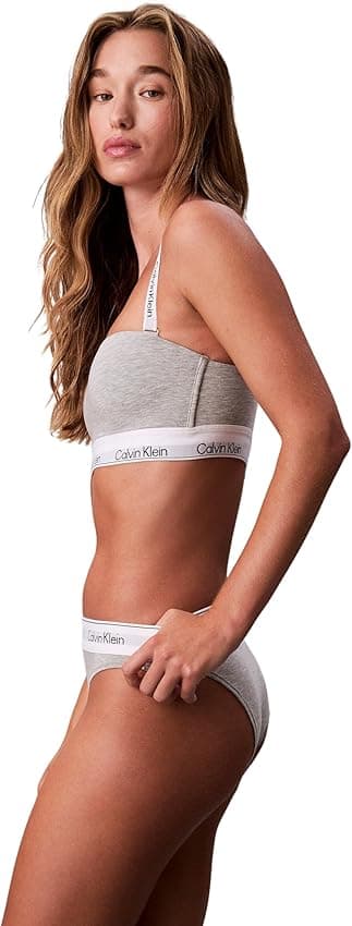 Thumbnail 1 de Calvin Klein Lightly Lined Bandeau bralette S, negro