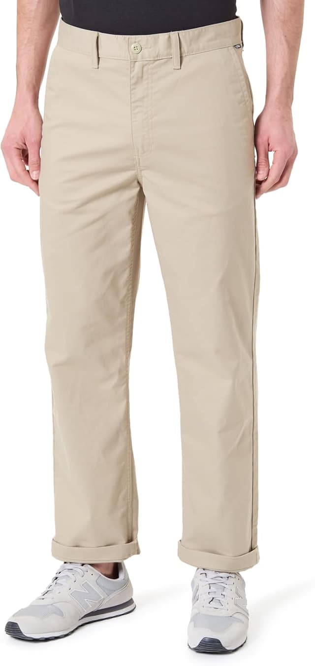 Detalle de Vans Authentic Chino Straight Pant: pantaloni uomo dallo stile easy