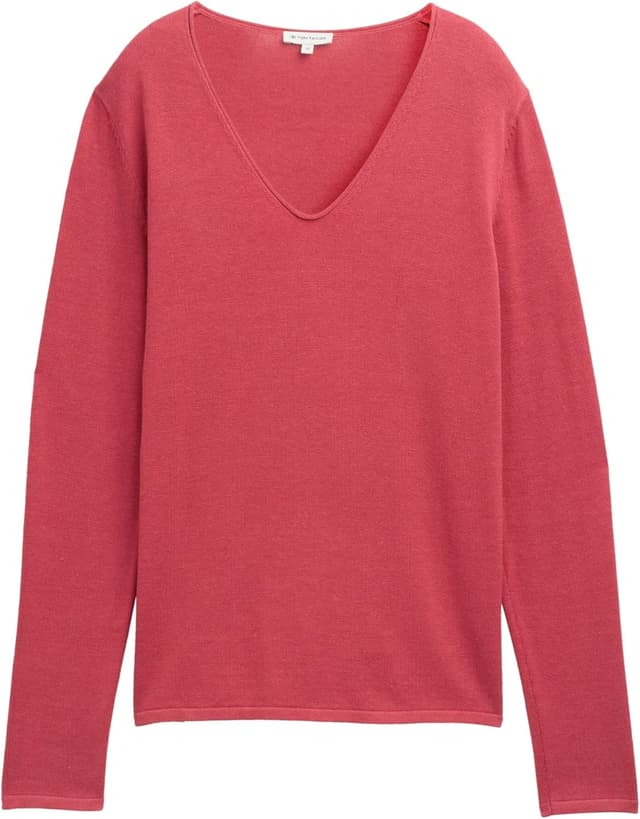 Detalle de TOM TAILOR 1012976 pullover da donna: comodo e versatile per l’uso quotidiano