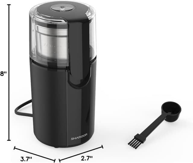 Thumbnail 6 de SHARDOR Coffee grinder 70g with 2 stainless bowls