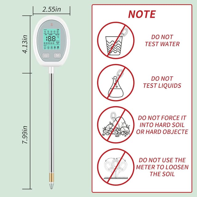 Thumbnail 5 de Landrip Medidor Humedad Plantas 5 en 1 🌱