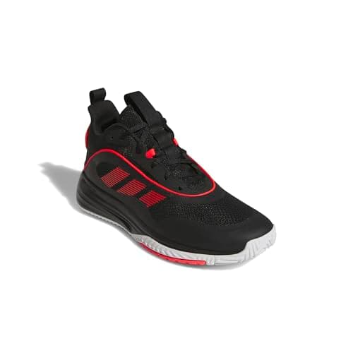 Detalle de adidas Hombre OWNTHEGAME 3.0 en Core Black/Lucid Red/FTWR White (horma clásica, cordones) 43 1/3 EU