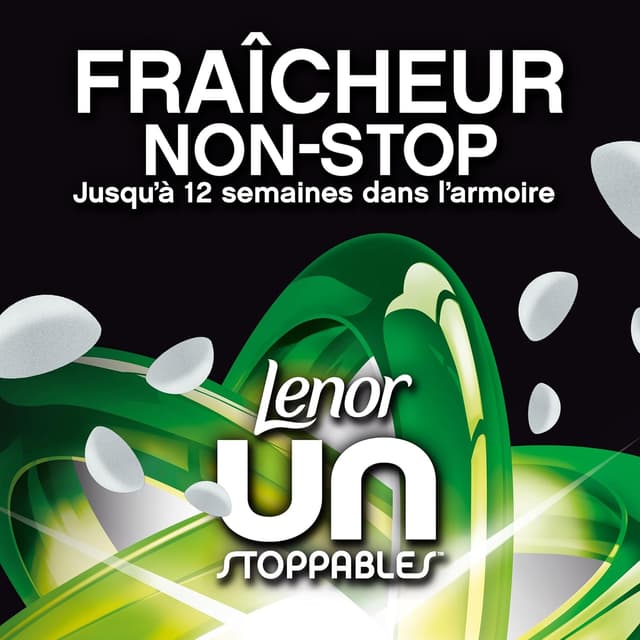 Detalle 2 de Lenor Unstoppables d’Ariel perles parfumées 78 lavages