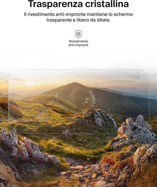 Detalle 1 de Belkin ScreenForce TemperedGlass per iPhone 17 Pro