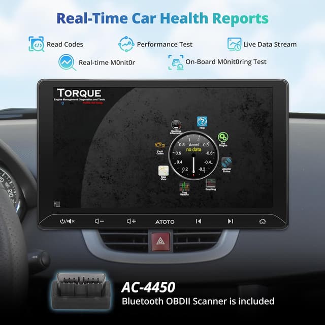 Thumbnail 6 de ATOTOEXCEL A5L 10,1 Android Doppel-DIN Autoradio