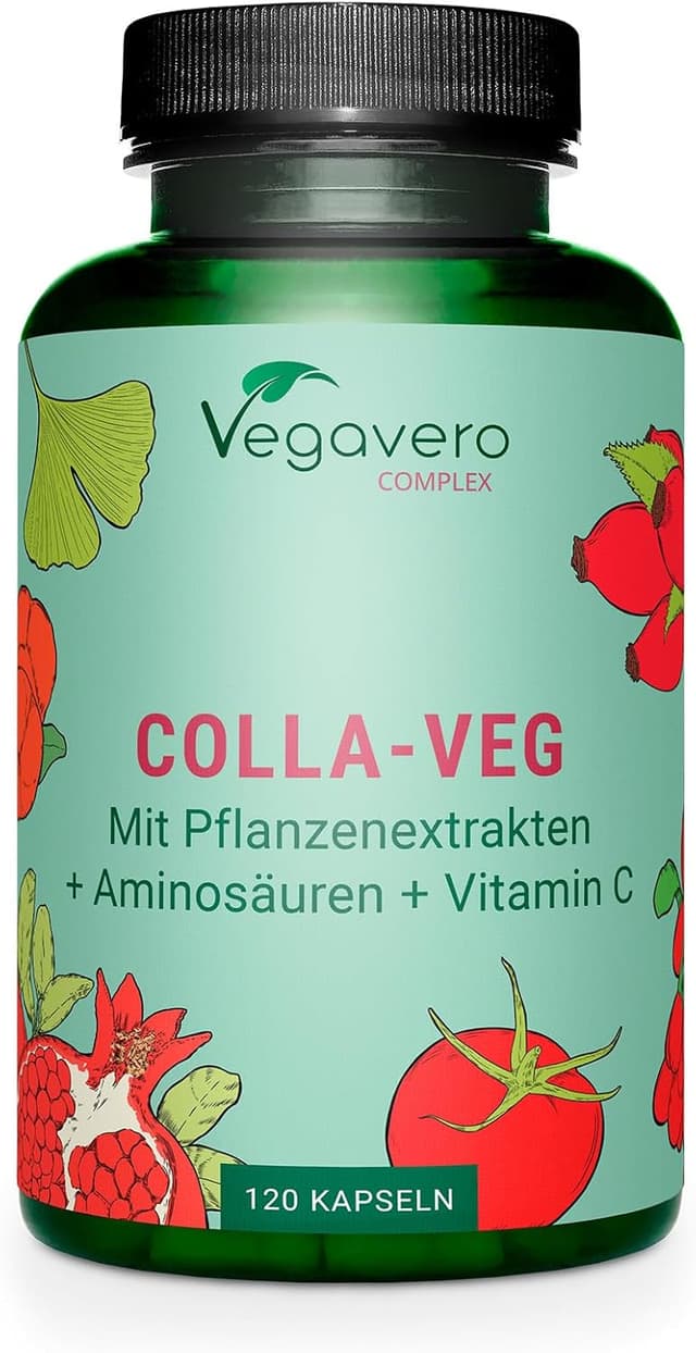 Detalle de Vegavero Collagen Booster Kapseln 120 Stück