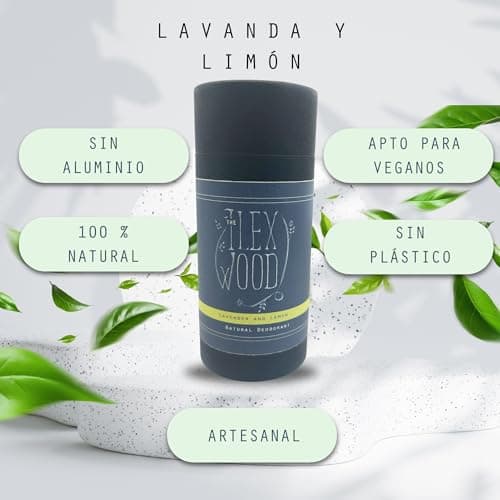 Detalle 2 de The Ilex Wood Desodorante natural lavanda limón