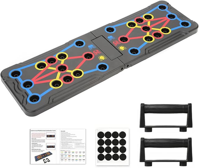 Detalle de Wesoke Push Up Board 300kg capacity 14 in 1