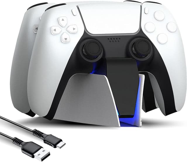 Detalle de PS5 Controller Ladestation 2,5 Std