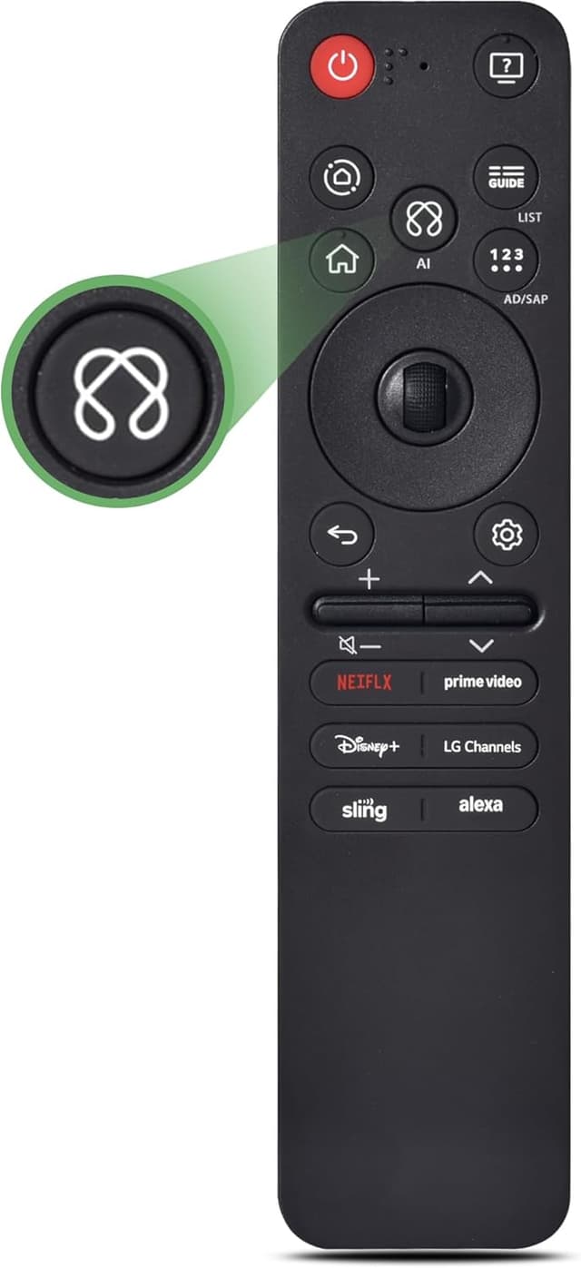 Detalle de LG Magic Remote 2019-2025