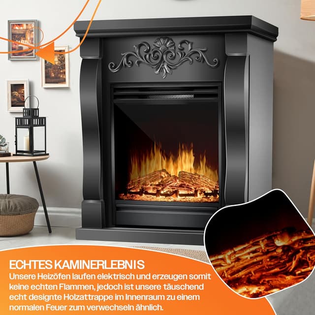Thumbnail 5 de KESSER Elektrokamin Standkamin 1800W