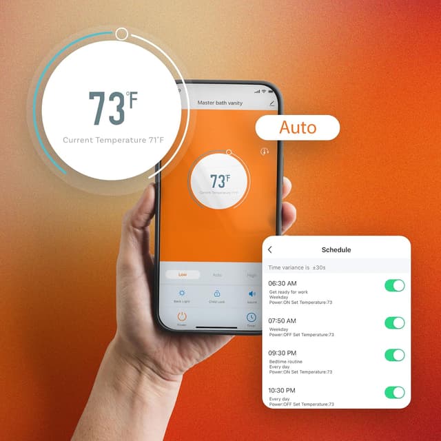 Thumbnail 2 de Heat Storm HS-1500-PHX-WIFI infrared heater 1500W