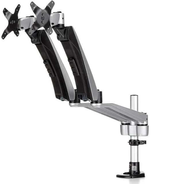 Detalle de Startech ARMDUAL30 soporte 2 monitores VESA 18 kg
