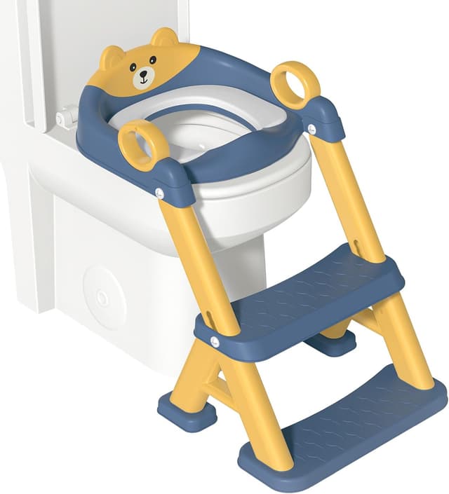 Detalle de GoldEnough Riduttore WC Bambini con Scaletta 🚽