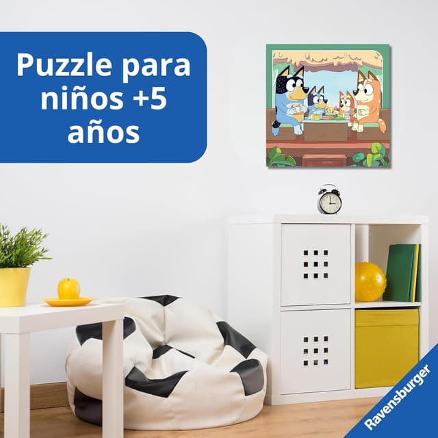Detalle 1 de Ravensburger Panda Tigre Leone 3x49 Puzzles